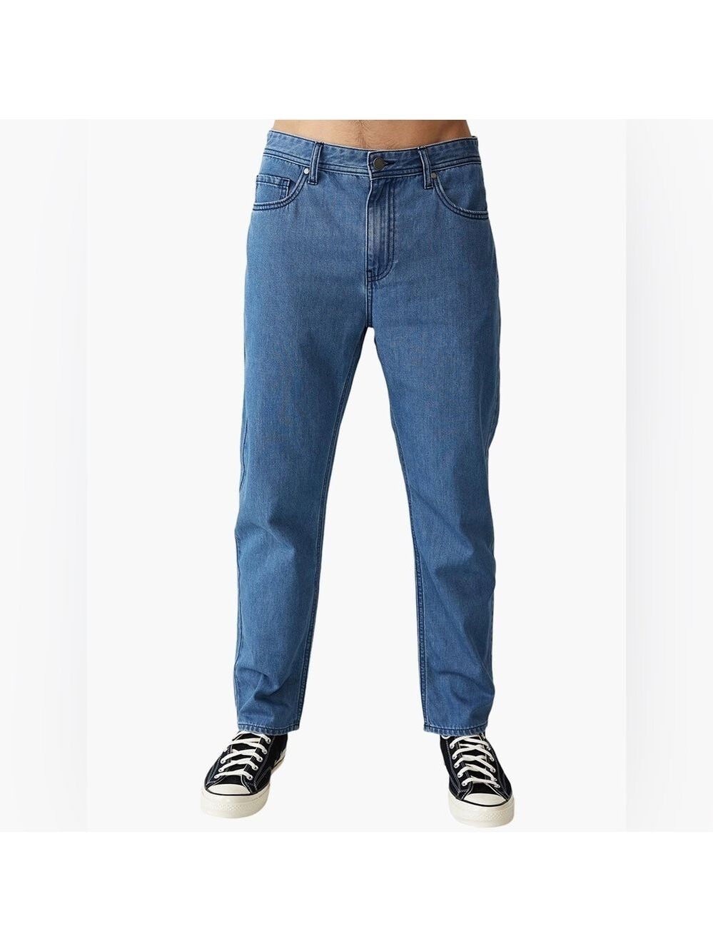 Cotton On Men’s Beckley Straight Leg Jeans - nwt - size 36 in tour blue color